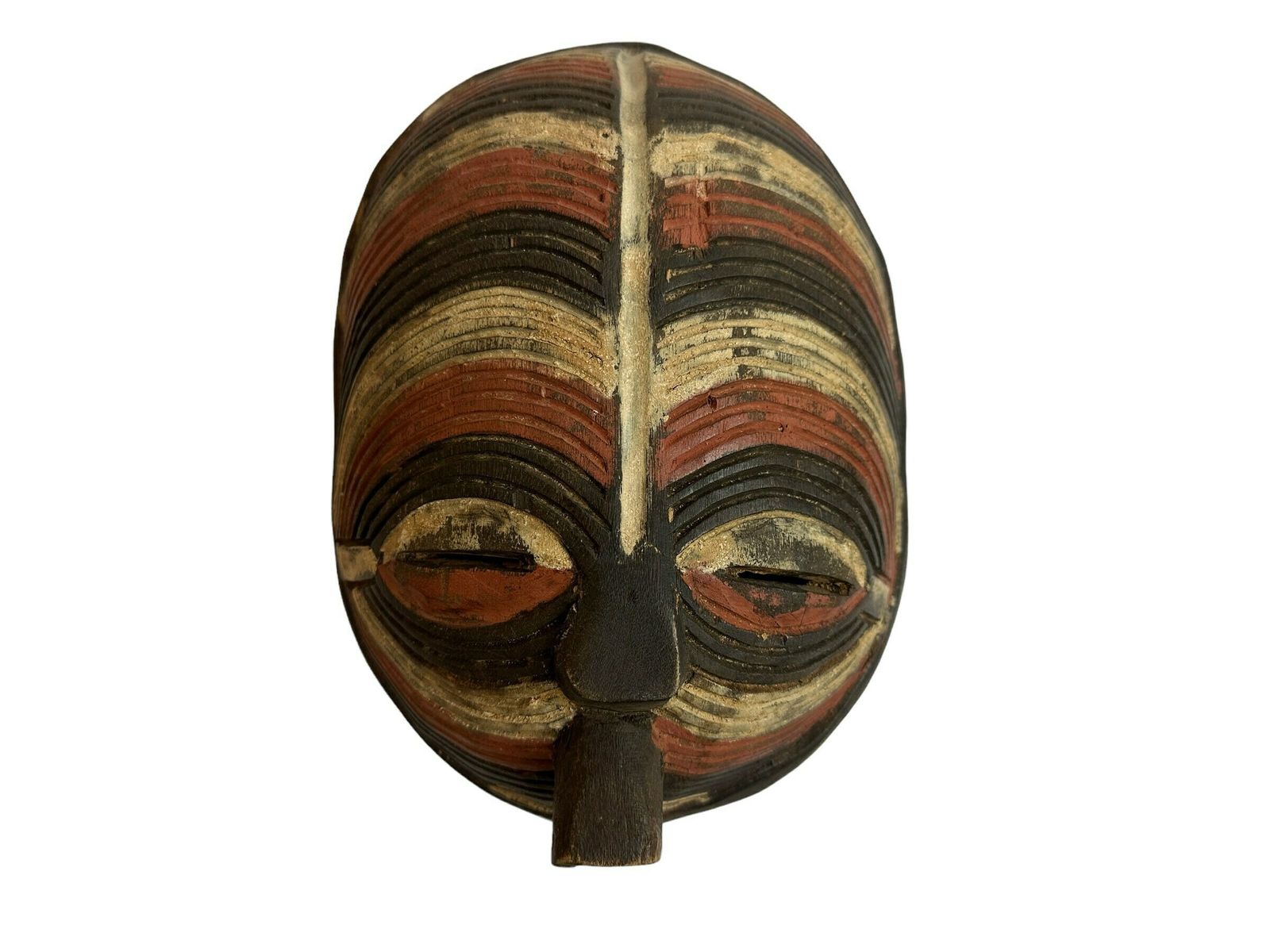 Wooden Kifwebe Mask, Luba And Songye Comuniities, Congo, Africa