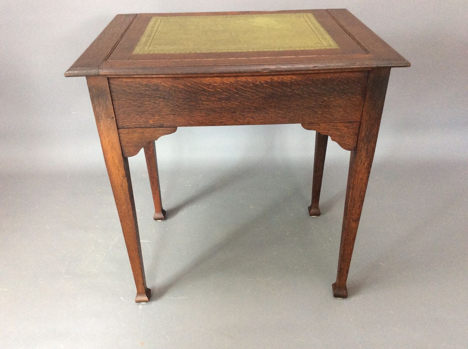 photo furniture Arts & Crafts Stones Patent Oak Desk C1900