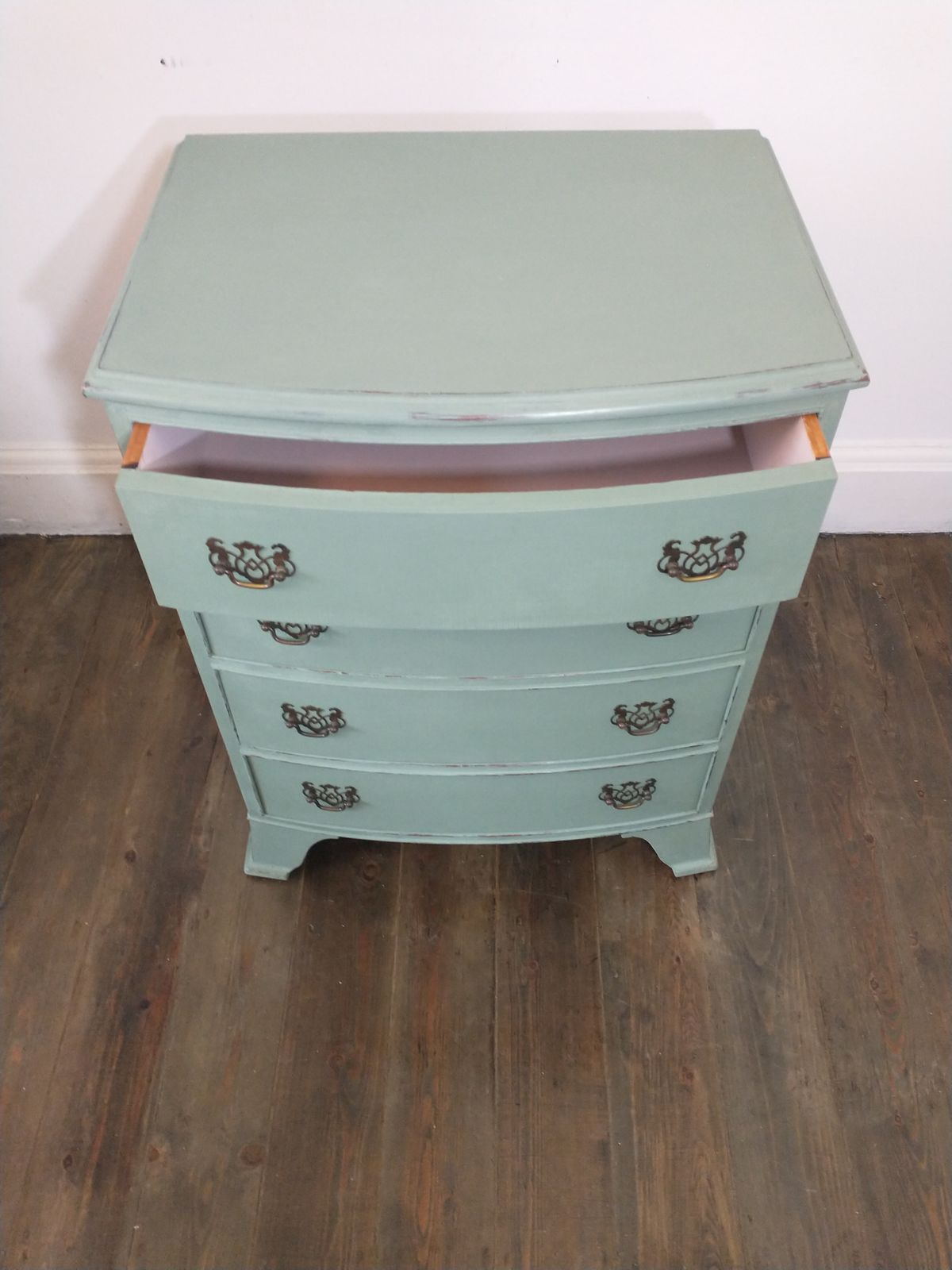 Painted Georgian Style Chest Of Drawers photo furniture