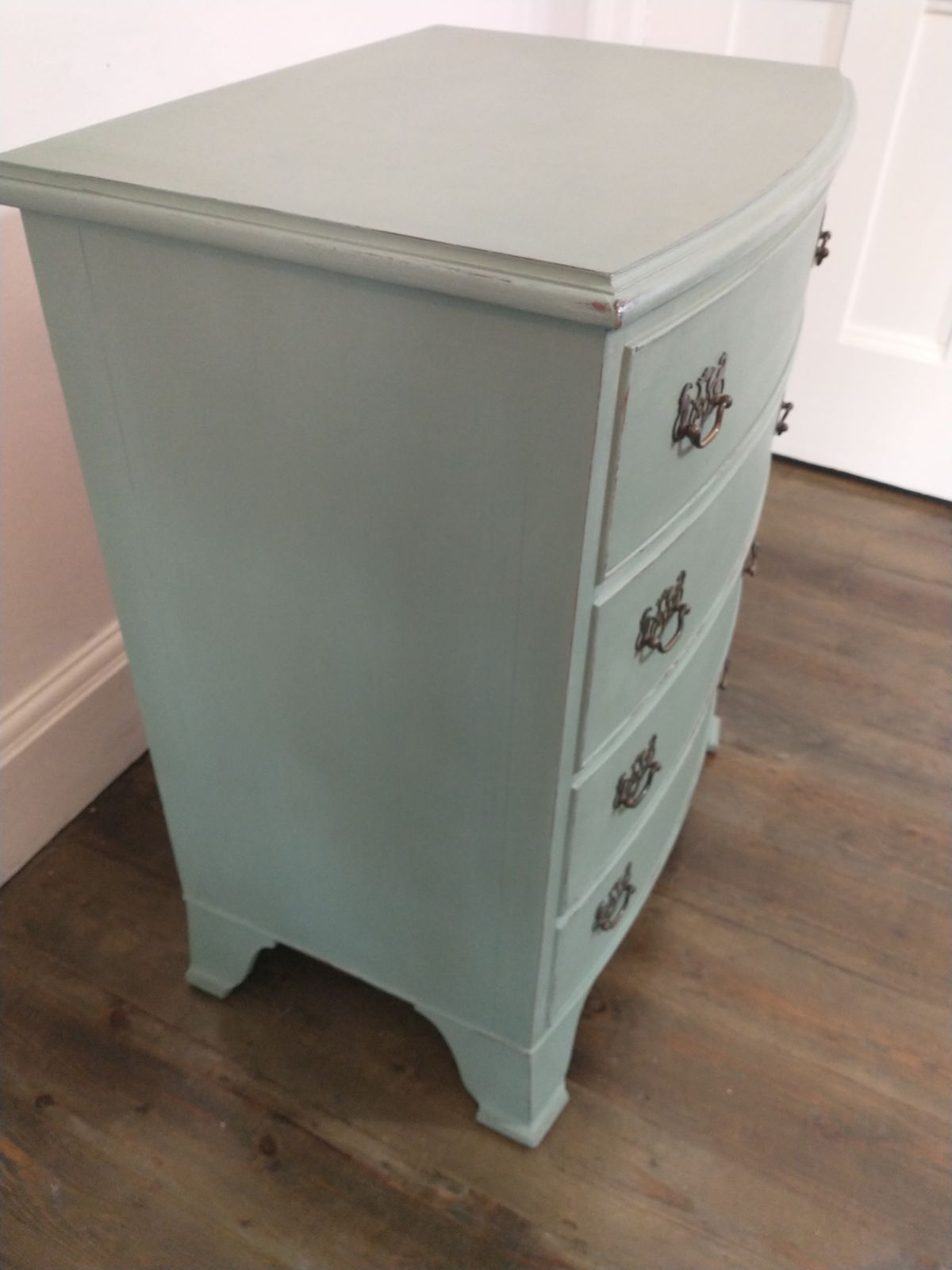Painted Georgian Style Chest Of Drawers photo for sale