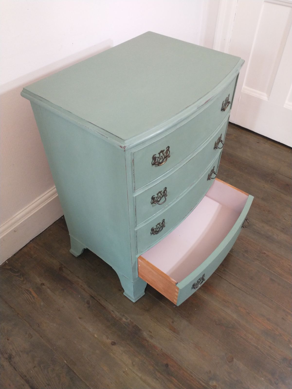 Painted Georgian Style Chest Of Drawers photo buy