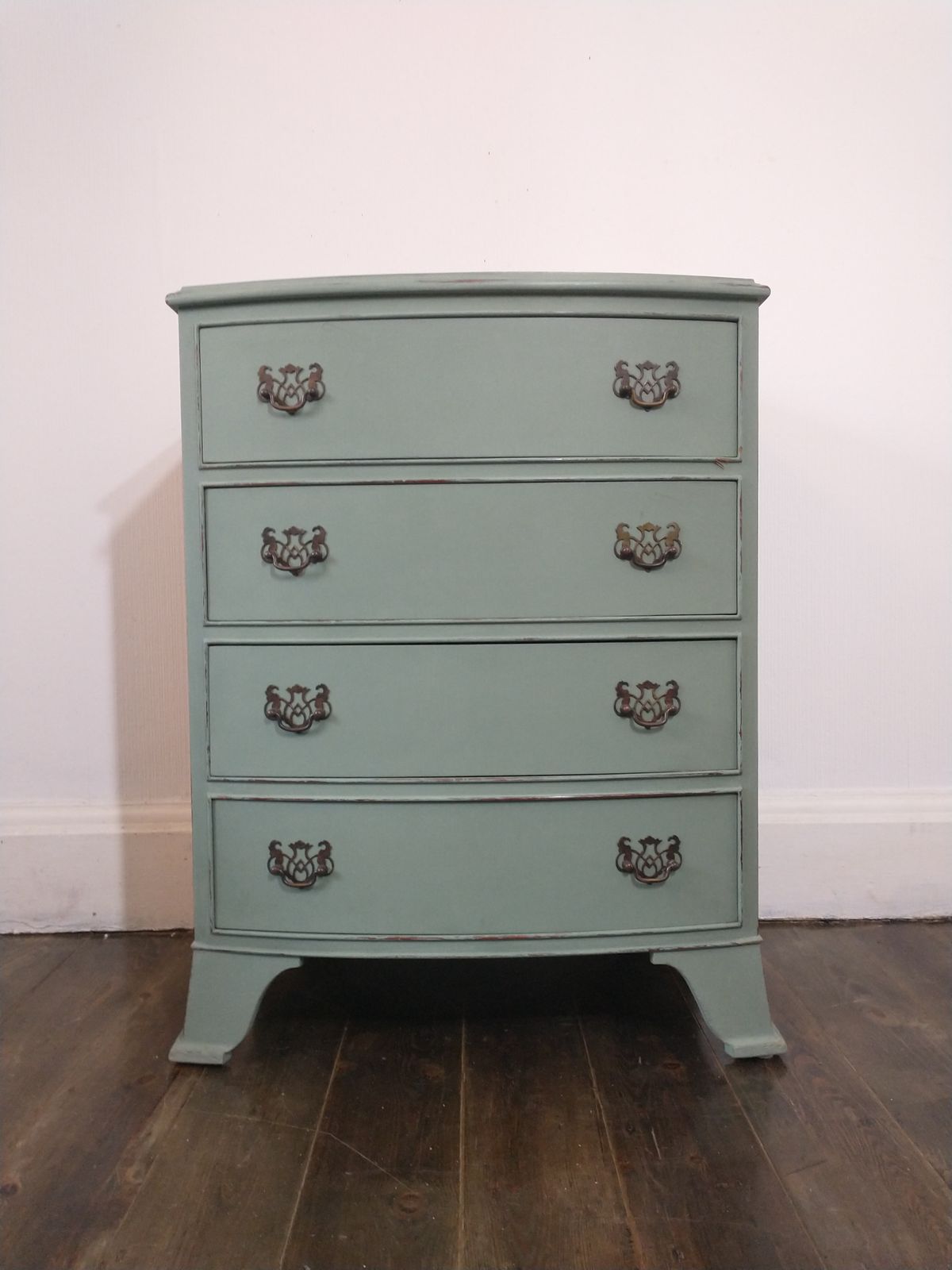Painted Georgian Style Chest Of Drawers