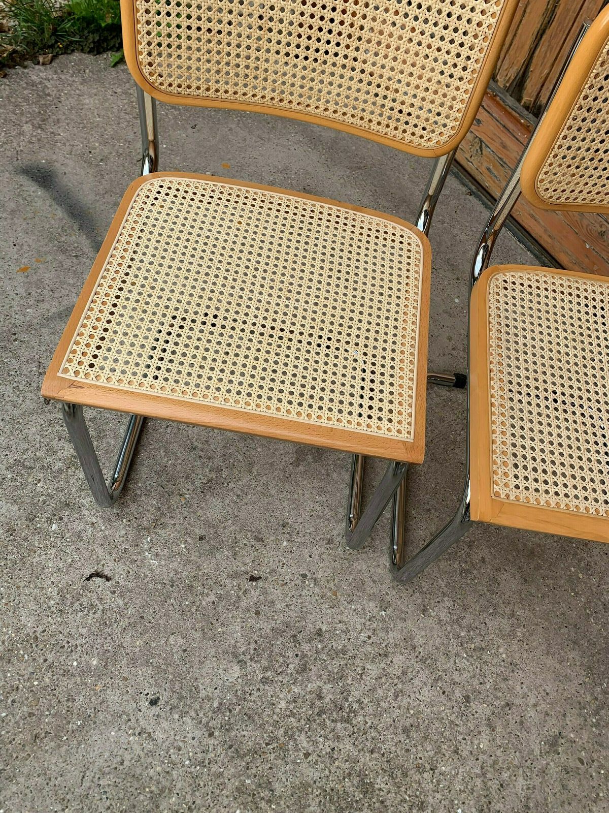 1 Of 20 Mid Century Modern Italian Marcel Breuer B32 Cesca Chair, 70s photo for sale