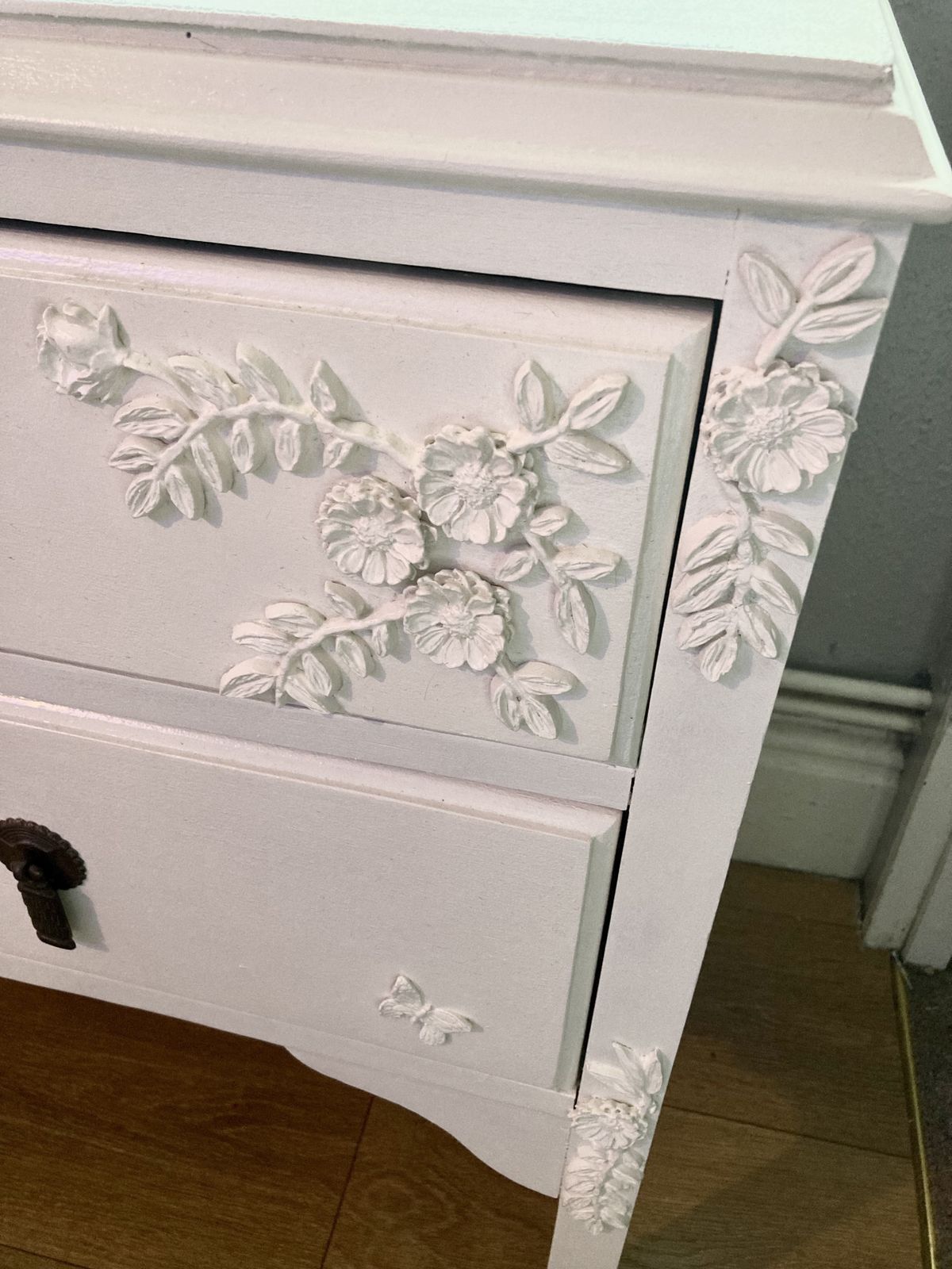 Beautiful Bespoke Hand Decorated Dresser Drawers photo furniture