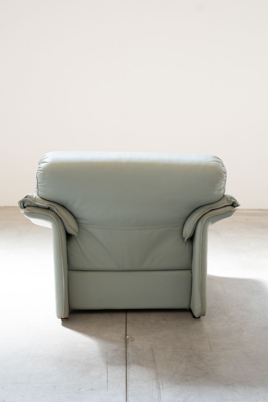 Complete Living Room In Light Blue Faux Leather Fd Salotti photo vintage
