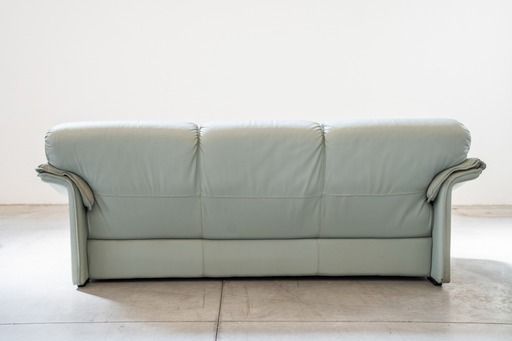 1925.0 Complete Living Room In Light Blue Faux Leather Fd Salotti photo