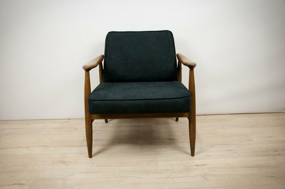 Gfm 87 Armchair By Juliusz Kedziorek For Gościcińskie Furniture 1960 photo furniture