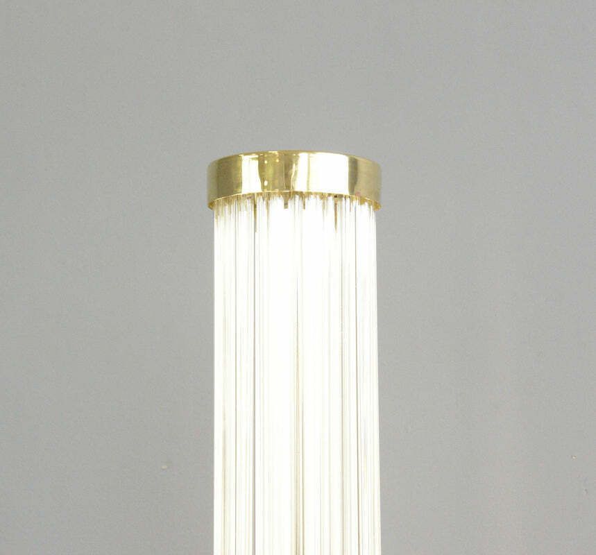 Glass Rod Floor Lamp By Jaroslav Bejvl For Kamenicky Senov photo 1895.0