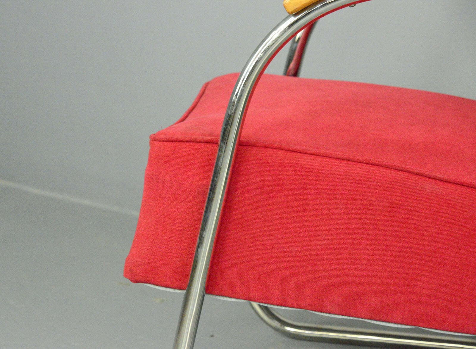 Bauhaus Armchair By Mucke Melder Circa 1930s photo vinterior