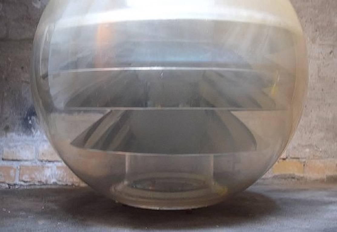Poul Henningsen / Verner Panton Style Large Ceiling Lamp In Plexiglas photo Lighting