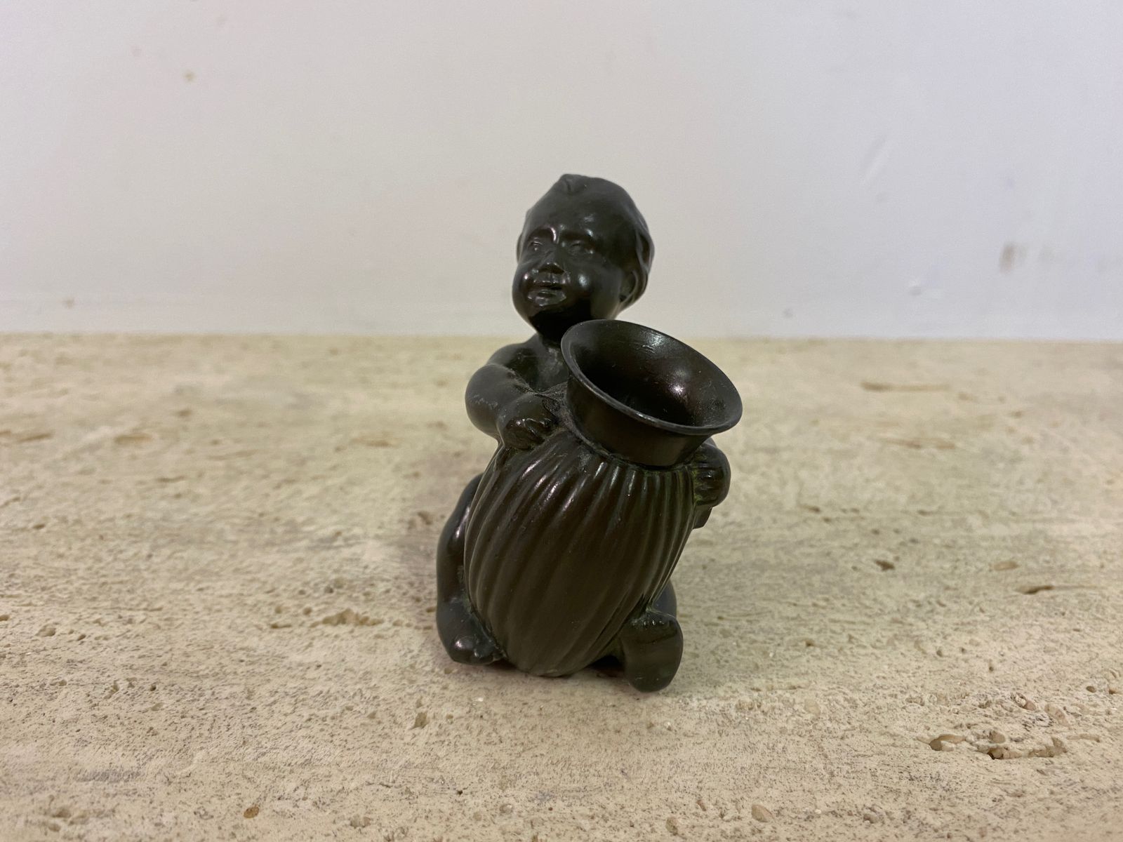 Small Baby Figurine Pen Holder By Just Andersen photo 225.0