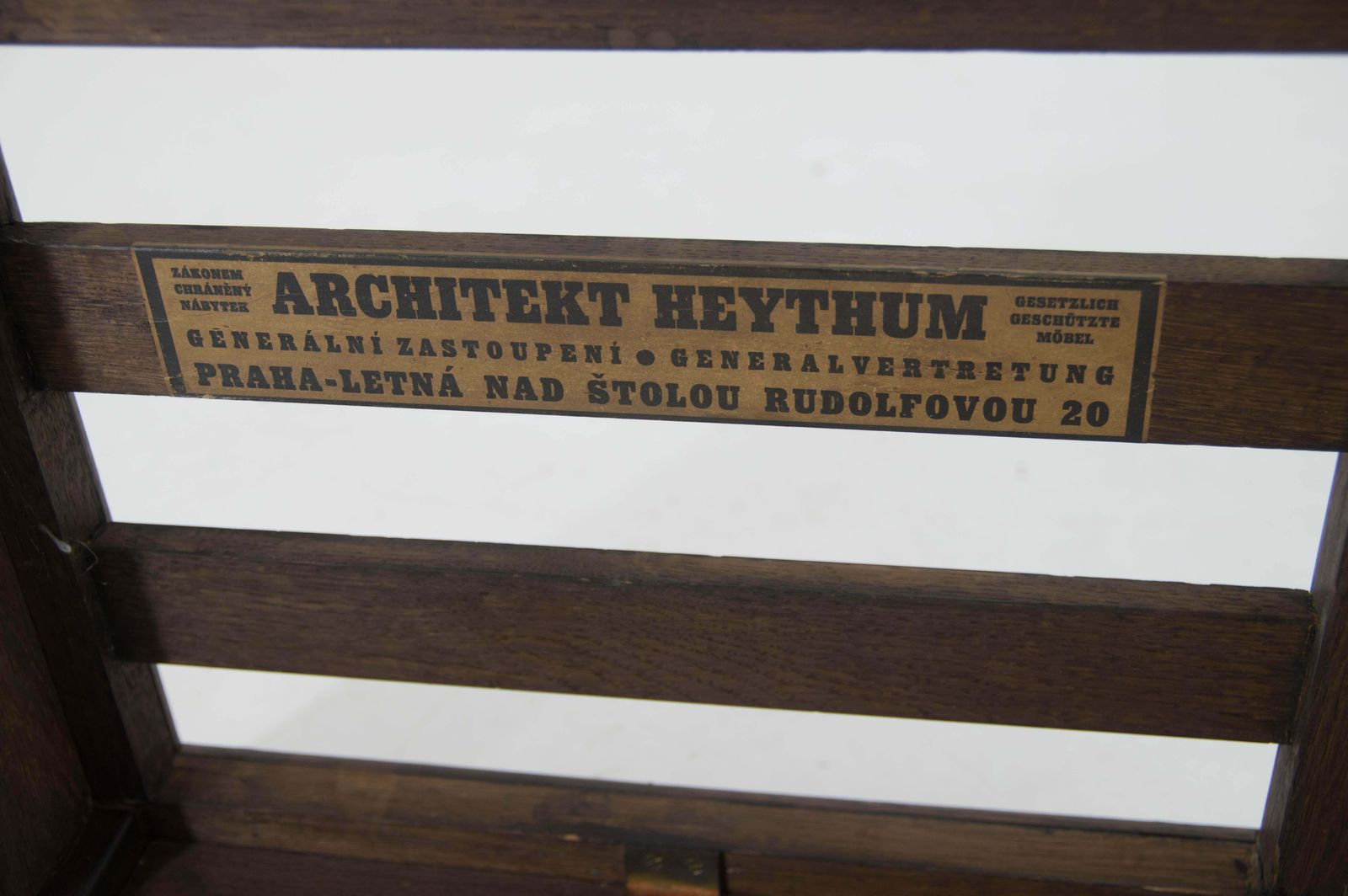 Rare Functionalist Side Table By Antonin Heythum, 1930s photo for sale