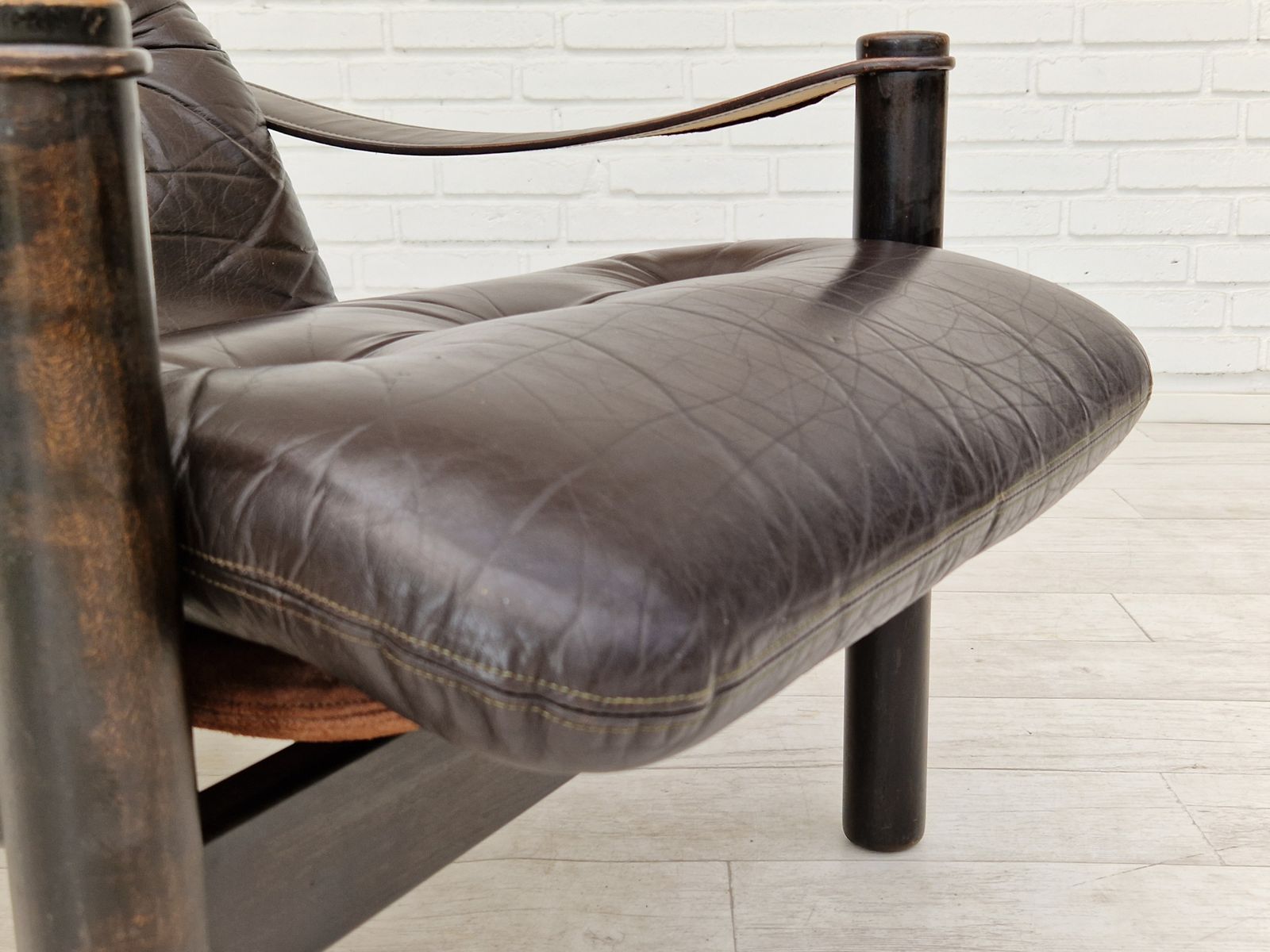 1970s, Danish Design By Ebbe Gehl & Søren Nissen, Lounge Armchair, Original Good Condition. photo furniture