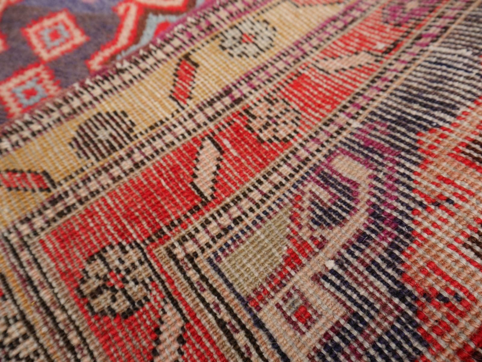 Loper Kaukasisch Tapijt Vintage Azeri Turkmeens Design Djoharian Collection photo vinterior