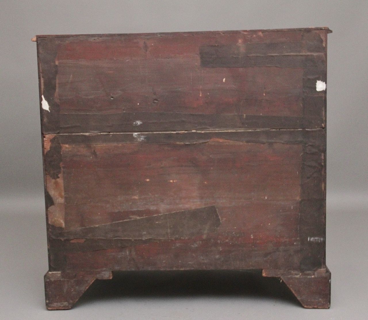 Early 19th Century Flat Fronted Mahogany Chest Of Drawers photo buy