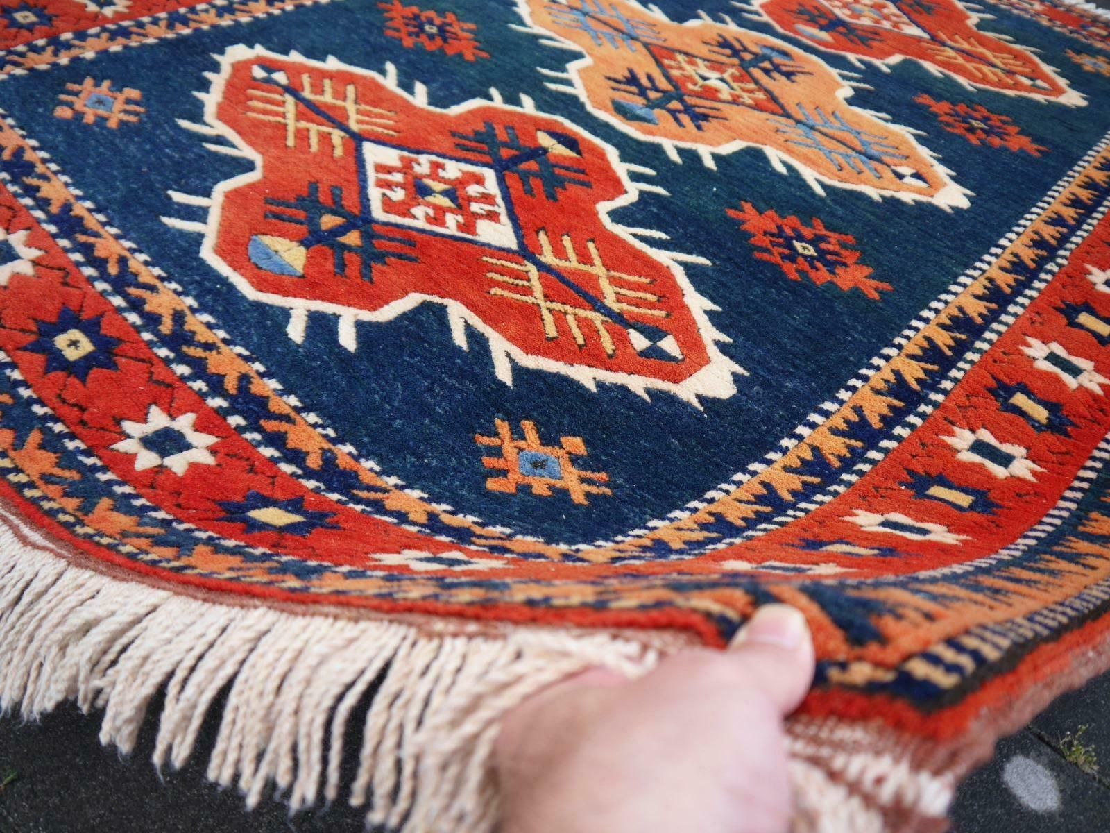 Turkish Azeri Rug Vintage With Caucasian And Heriz Design Djoharian Collection photo Textiles