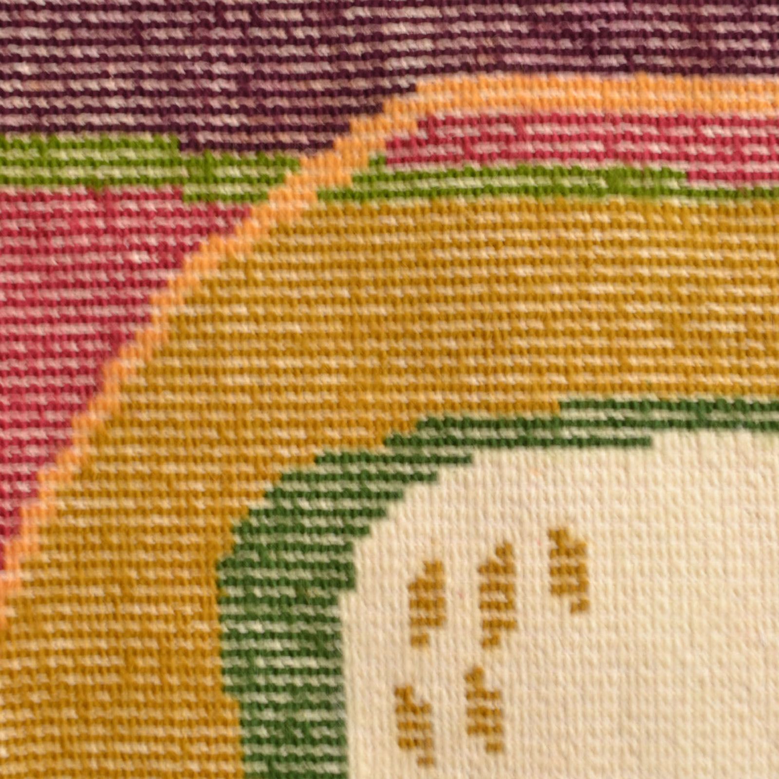 photo for sale Mid Century Modern Art Rug, Hand Tufted In Wool