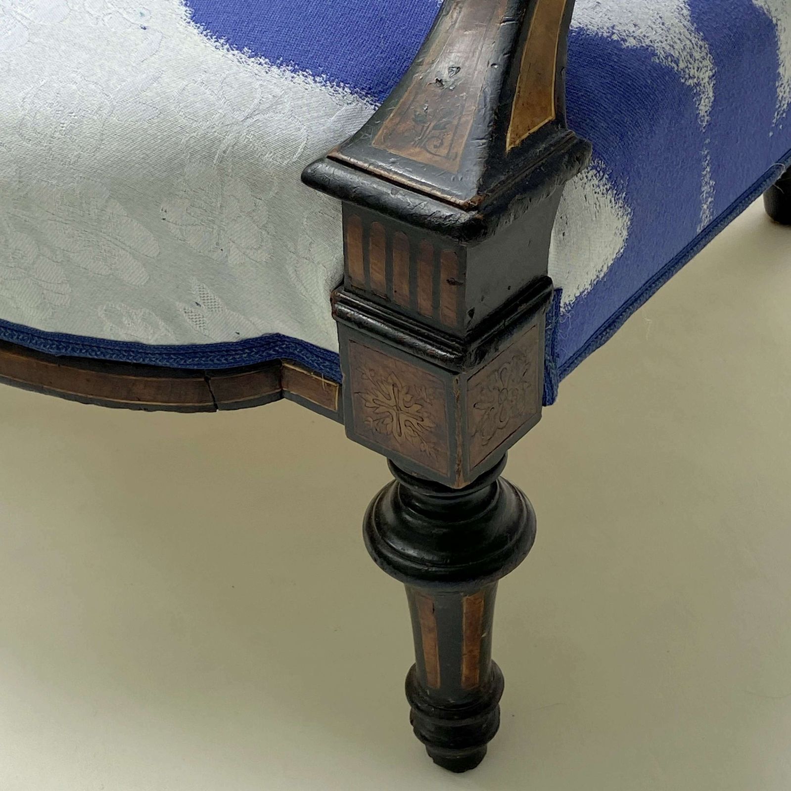 photo furniture Antique Armchair Attributed To Horrix With Victor & Rolf Upholstery