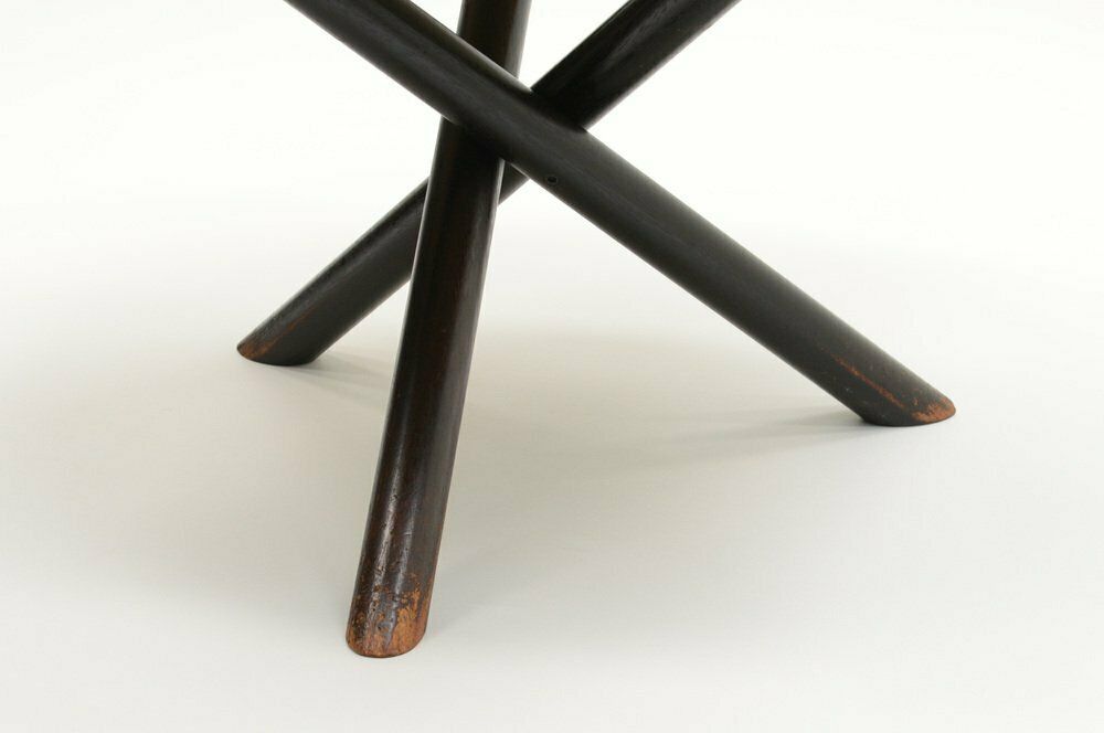 Dutch Plataan Dining Table By Gerard Geytenbeek For Zwijnenburg Meubel, 1960s photo Furniture