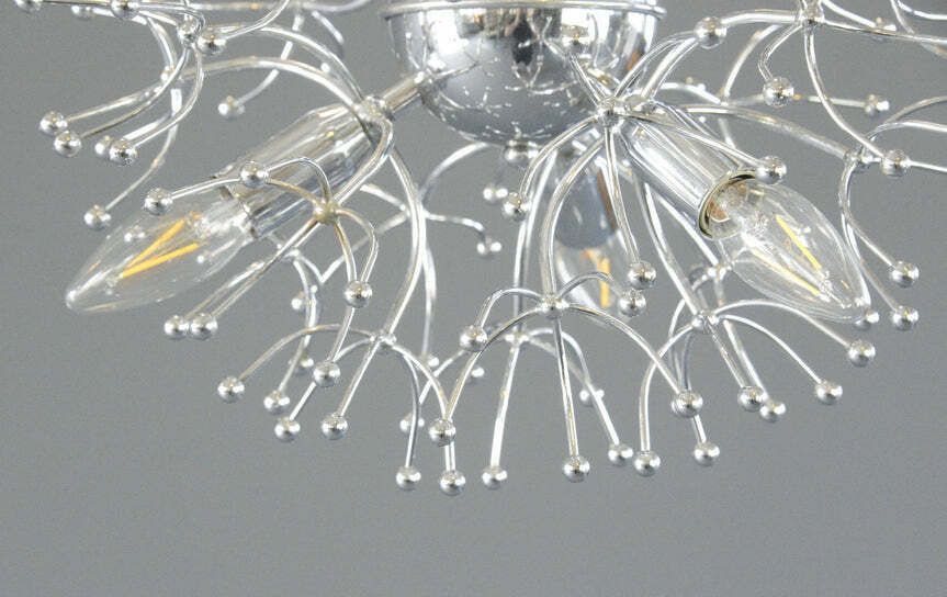 Mid Century Sputnik Pendant Light By Sciolari Circa 1960s photo for sale