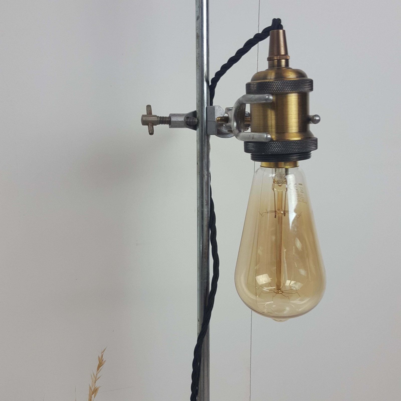Floor Standing Retort Stand Lamp photo furniture