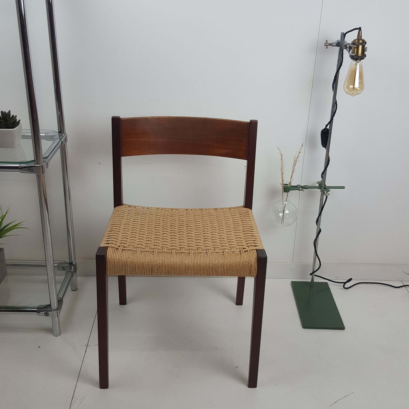 Floor Standing Retort Stand Lamp photo for sale