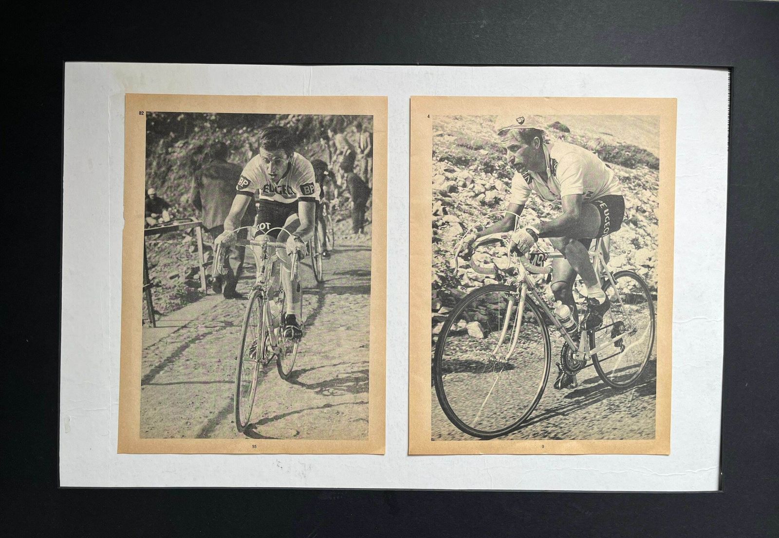 Tom Simpson / Peugeot Original Vintage Cycling Prints