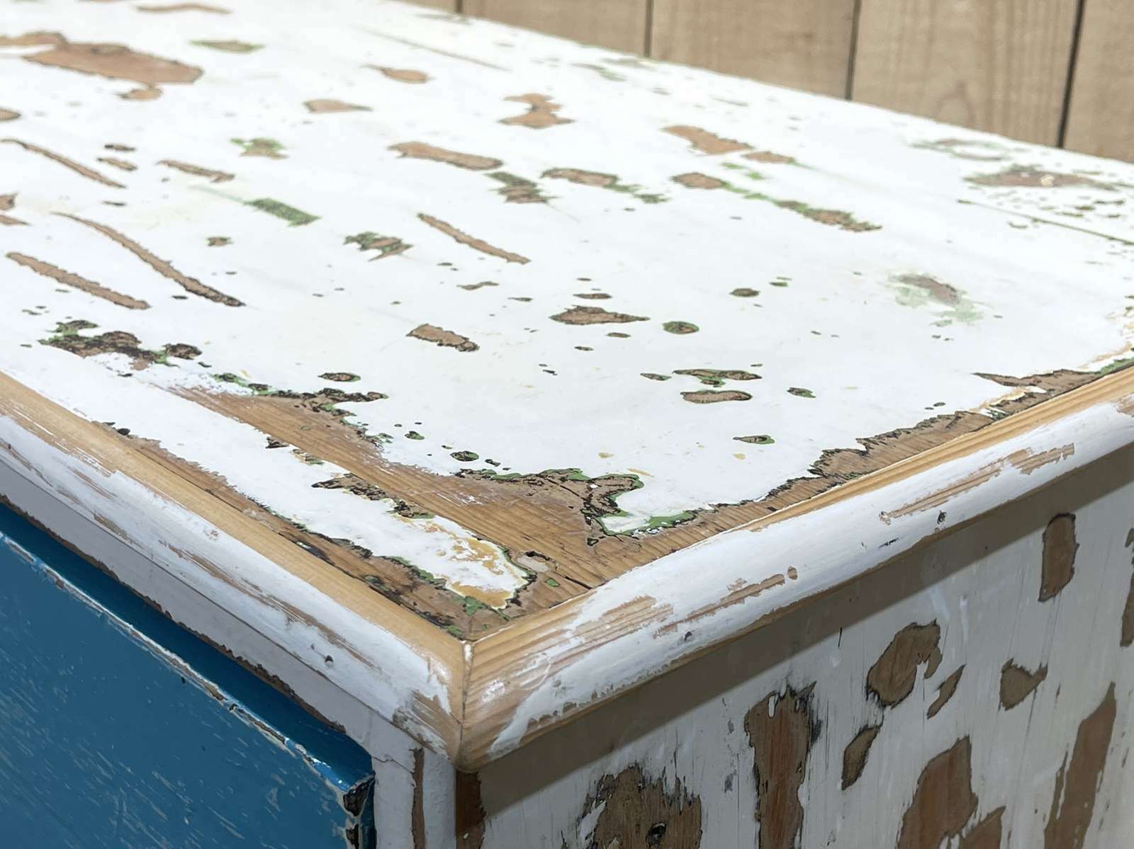 Victorian 19th Century Chest Of Drawers In Painted Fir photo Furniture