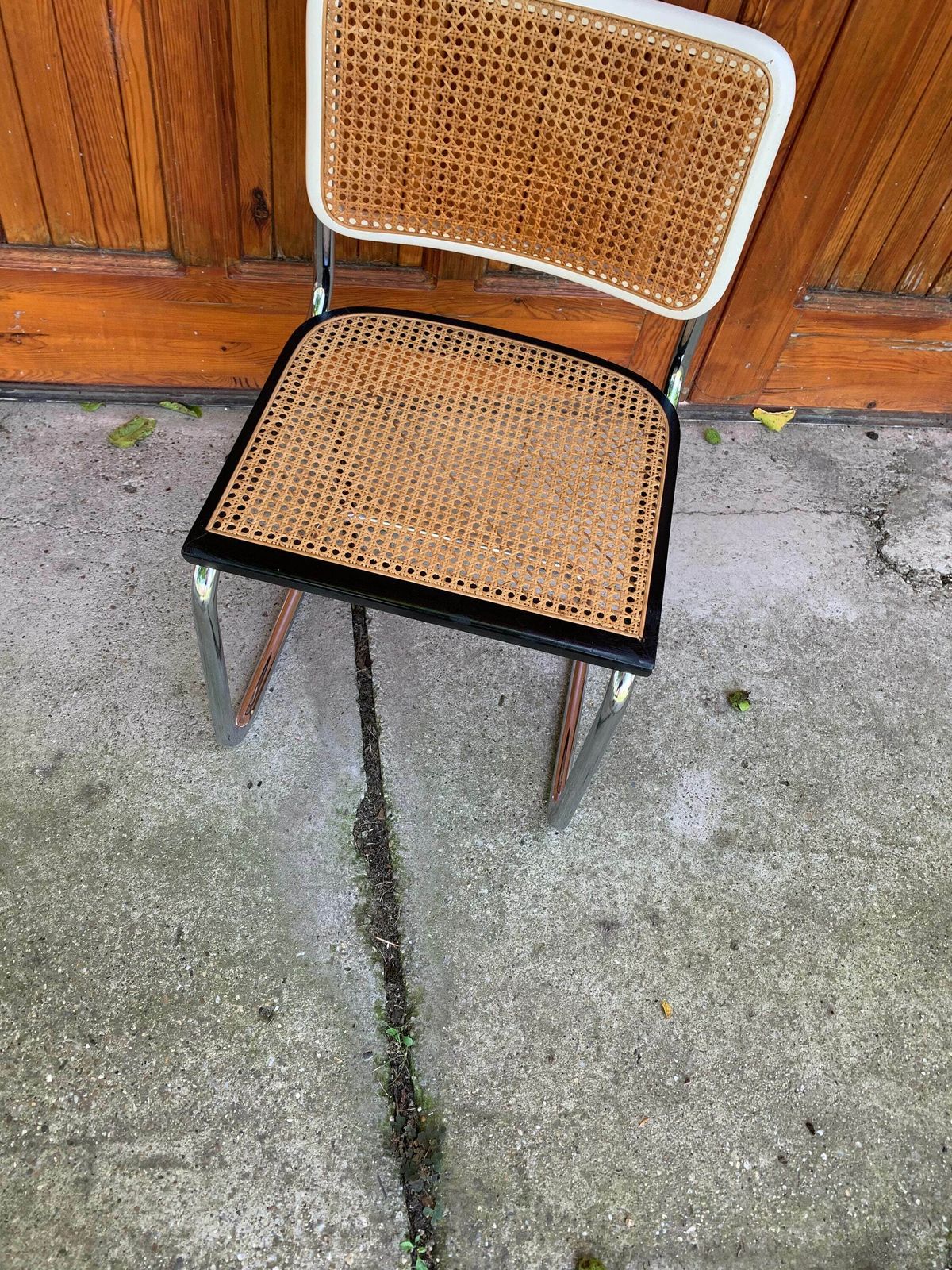 1 Of 4 Mid Century Modern Italian Marcel Breuer B32 Cesca Chair, 70s photo vinterior