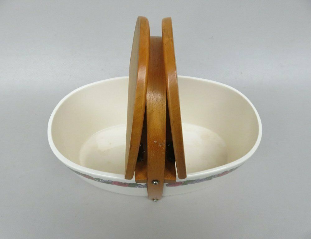 photo furniture Art Nouveau Pastry Box In Ceramics And Wood, 1890s