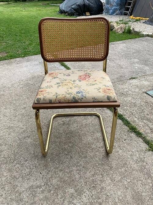 1 Of 3 Mid Century Modern Italian Marcel Breuer B32 Cesca Chair, 70s photo furniture