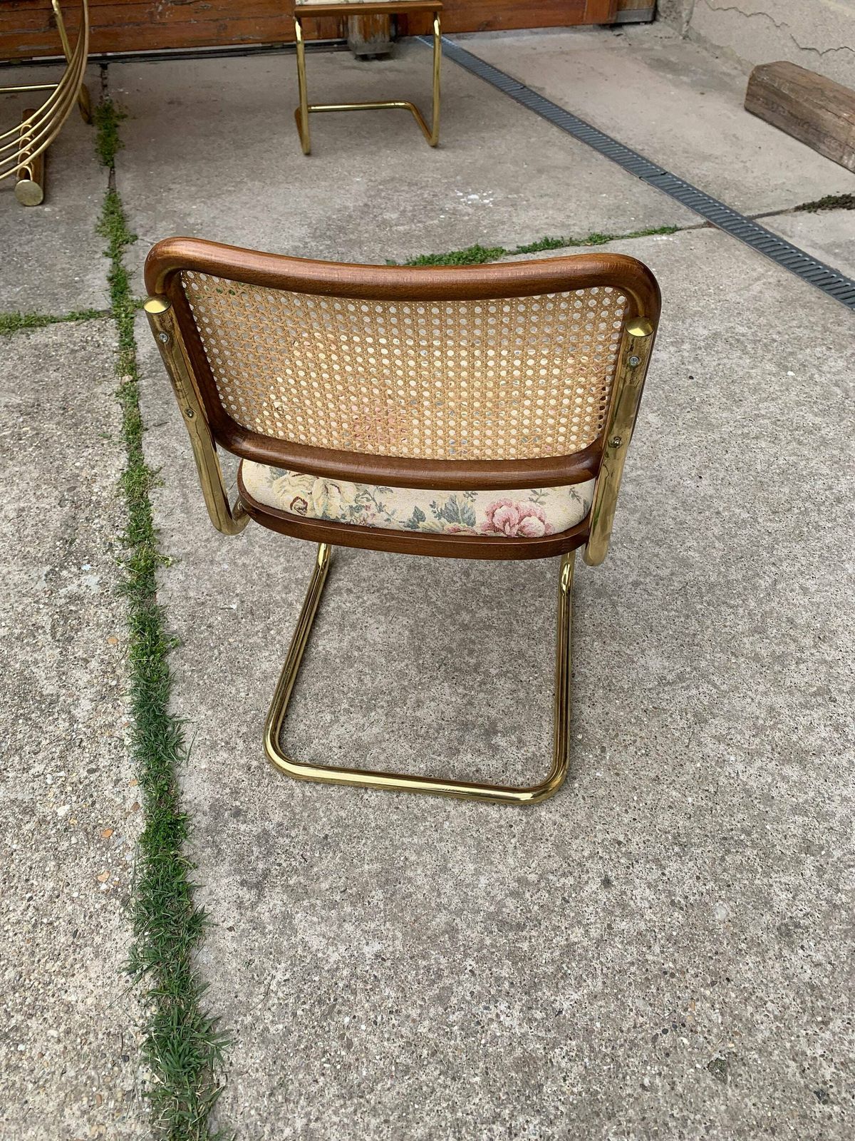 1 Of 3 Mid Century Modern Italian Marcel Breuer B32 Cesca Chair, 70s photo buy