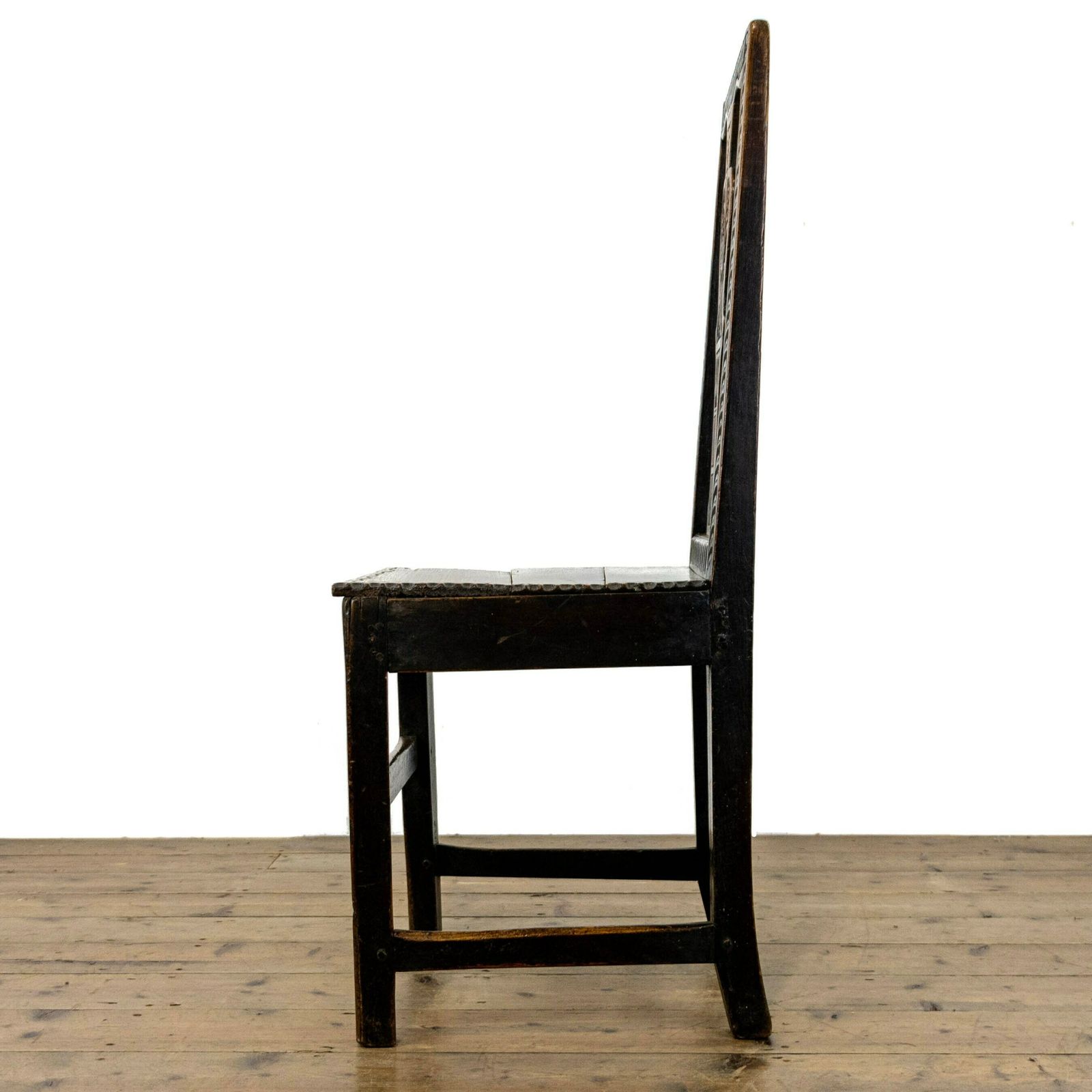 Antique Carved Oak Chair, 1800s photo Furniture
