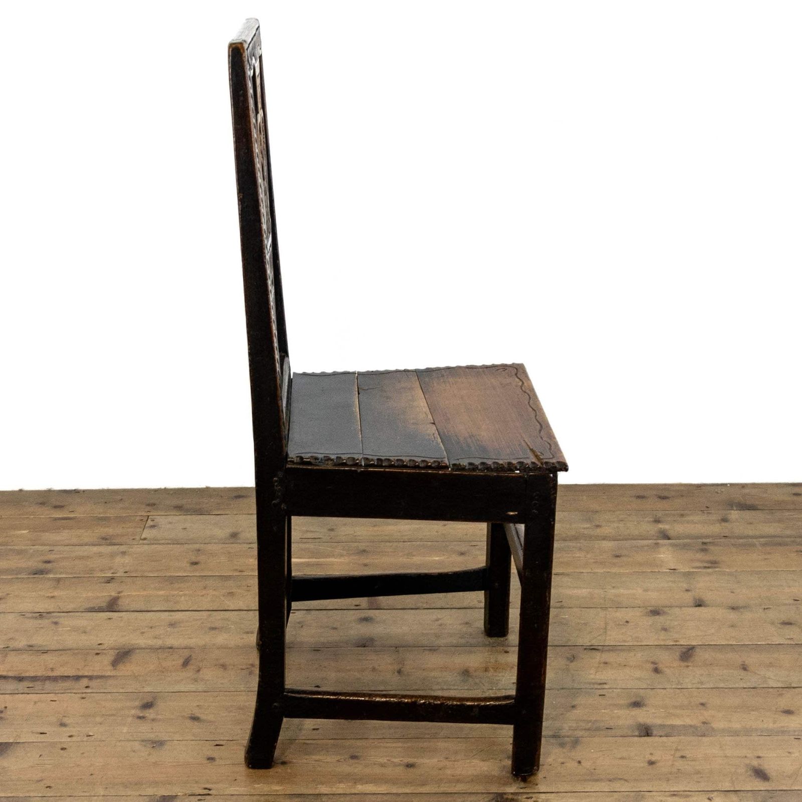 Antique Carved Oak Chair, 1800s photo vinterior