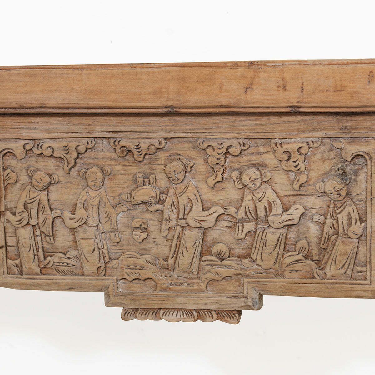 Antique Door Lintel With Relief Carvings photo Home Decor