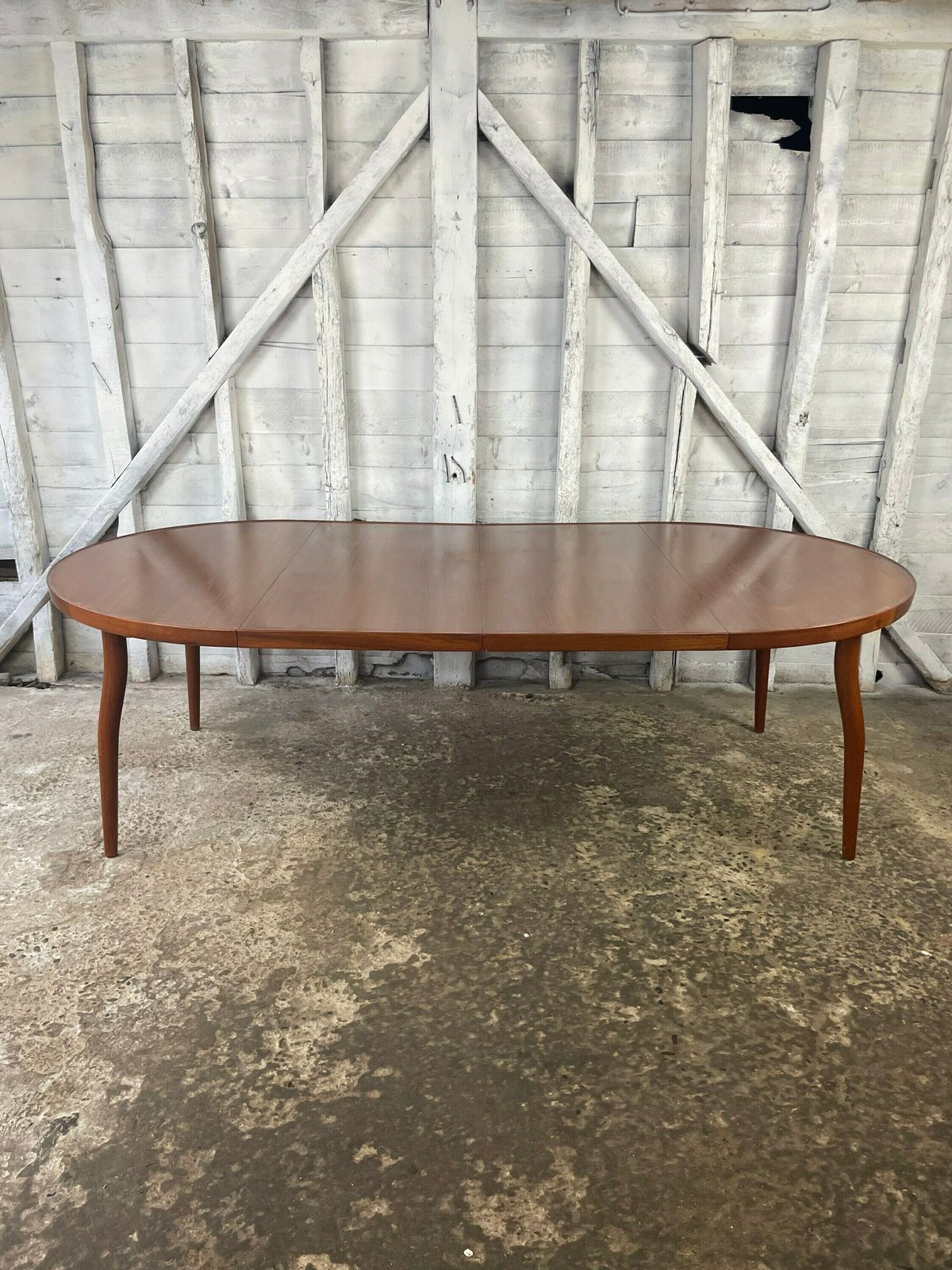 Mid Century Modern Finn Juhl Model Nv 56 Teak Dining Table Produced By Niels Vodder In Denmark, 1950’s photo Furniture