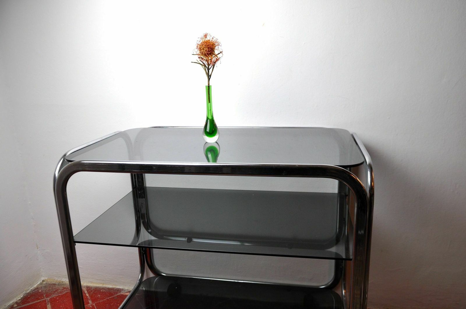 Green Soliflor Sommerso Vase By Seguso, Murano, Italy, 1970 photo Home Decor