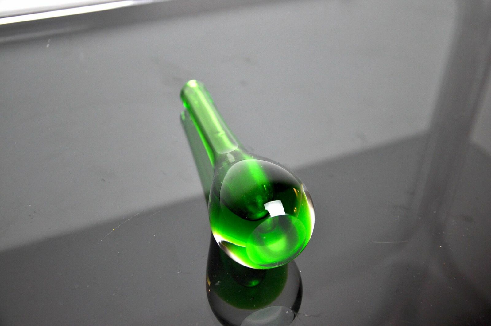 Green Soliflor Sommerso Vase By Seguso, Murano, Italy, 1970 photo buy
