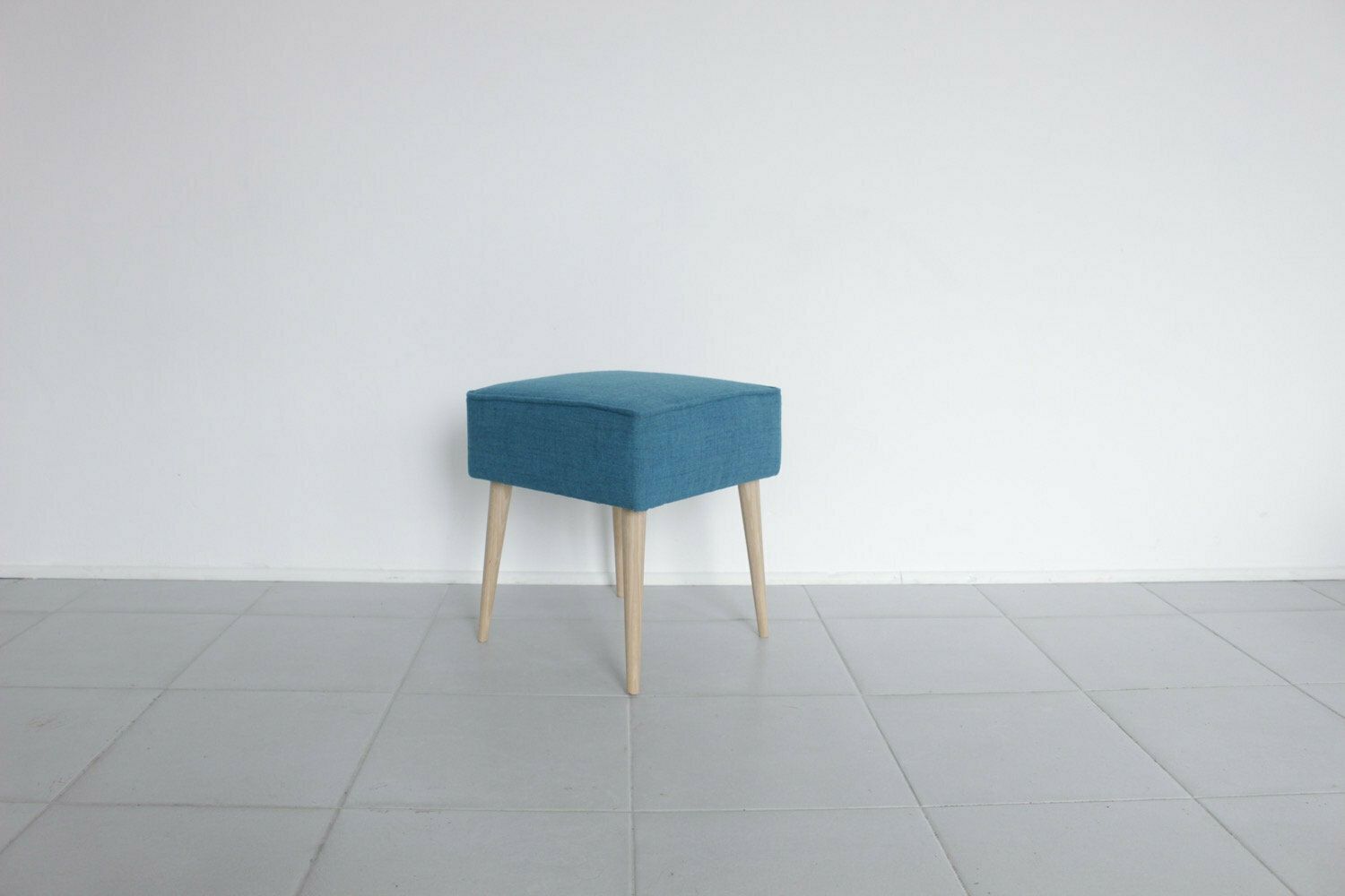 Upholstered Stool, Upcycled photo for sale