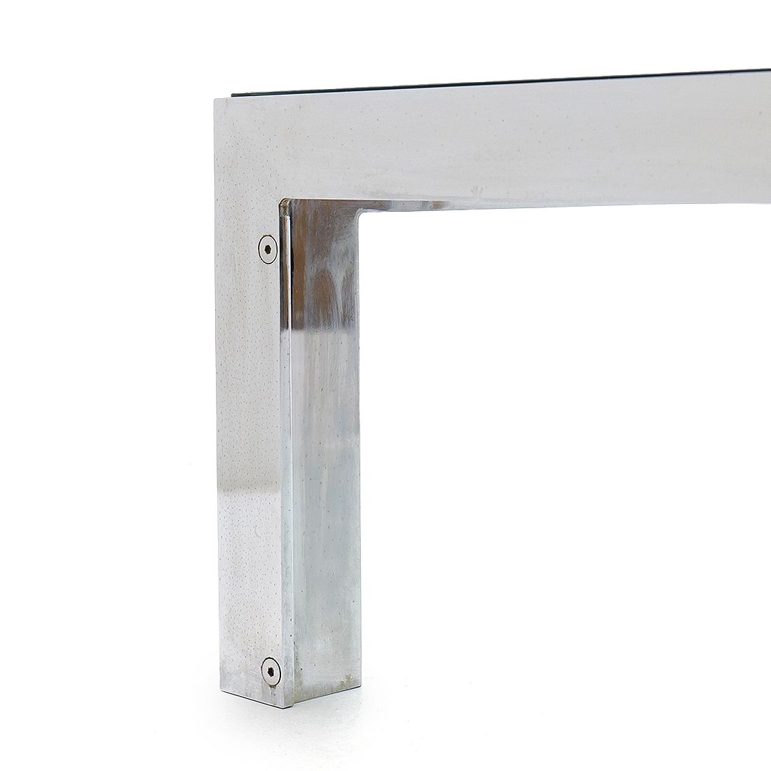 Steel And Glass Coffee Table By Alberto Rosselli For Saporiti, 1970s photo Furniture