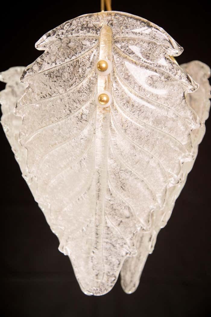 photo furniture Lovely Vintage Murano Glass Chandelier, 1970s