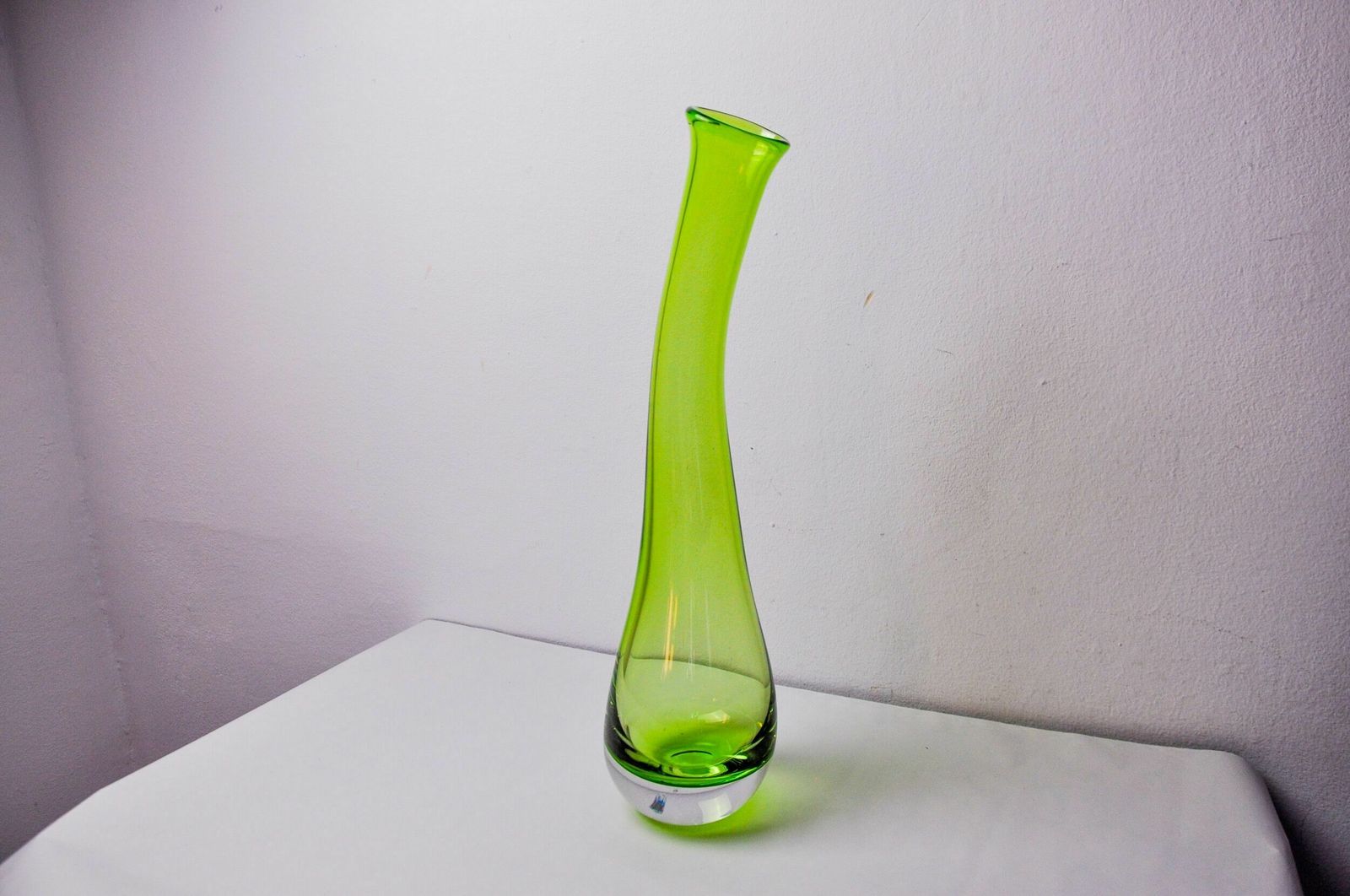 Sommerso Green Xl Vase By Seguso, Italy, 1970 photo Home Decor