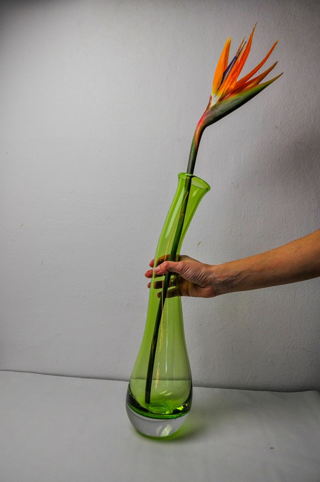 Sommerso Green Xl Vase By Seguso, Italy, 1970 photo buy