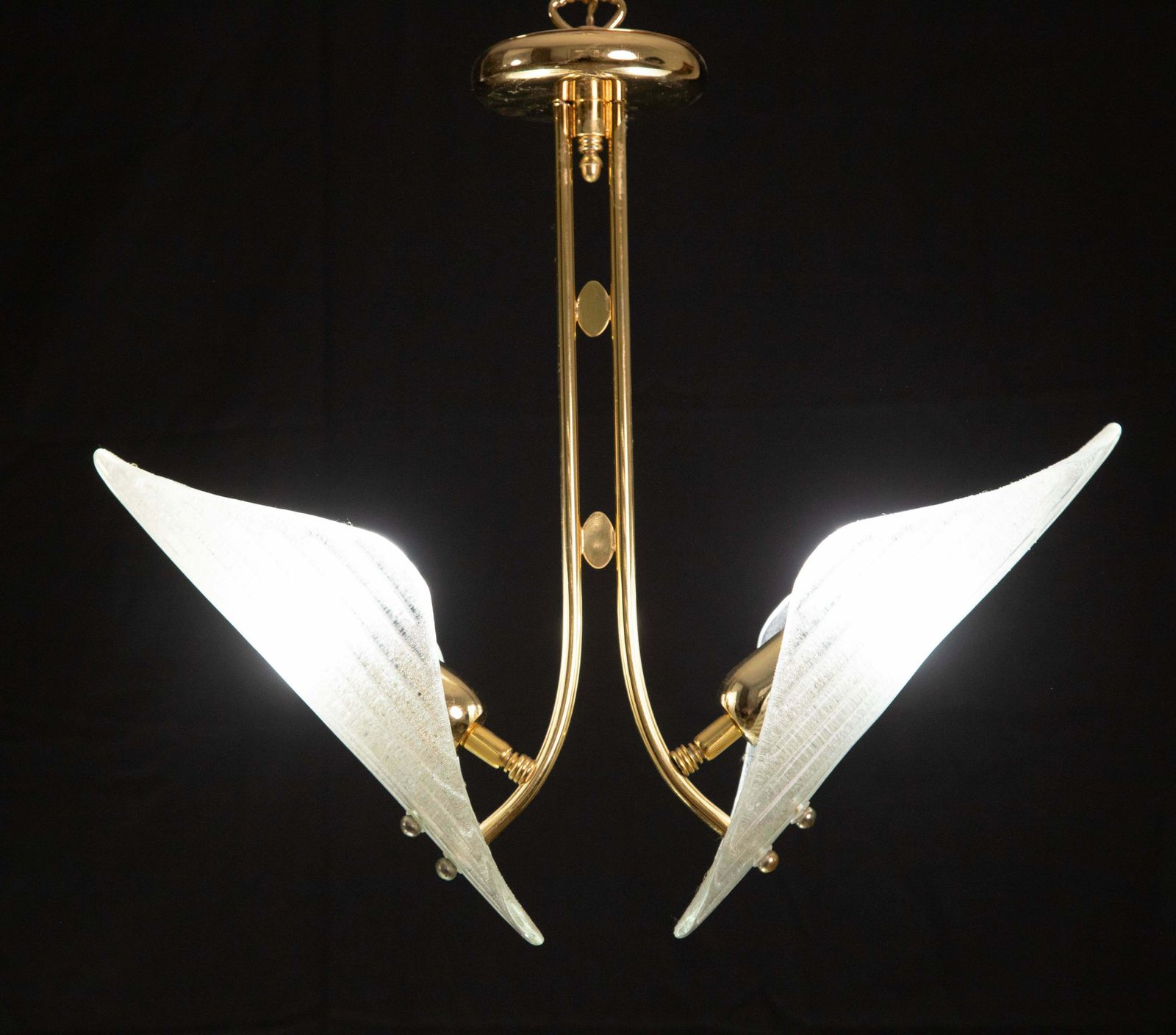 Murano Glass Chandelier Franco Luce Style, 1970s photo furniture