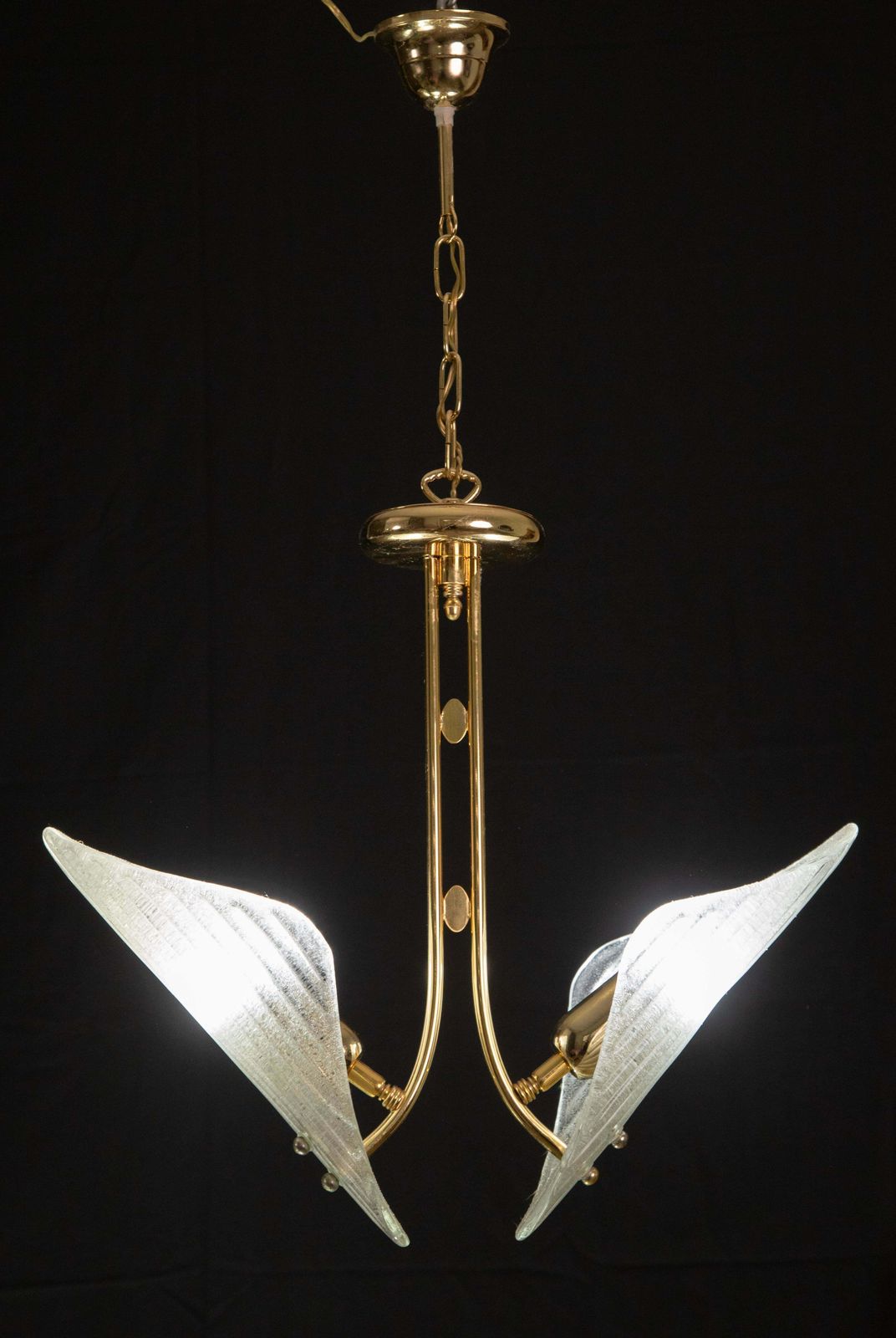 Murano Glass Chandelier Franco Luce Style, 1970s photo for sale