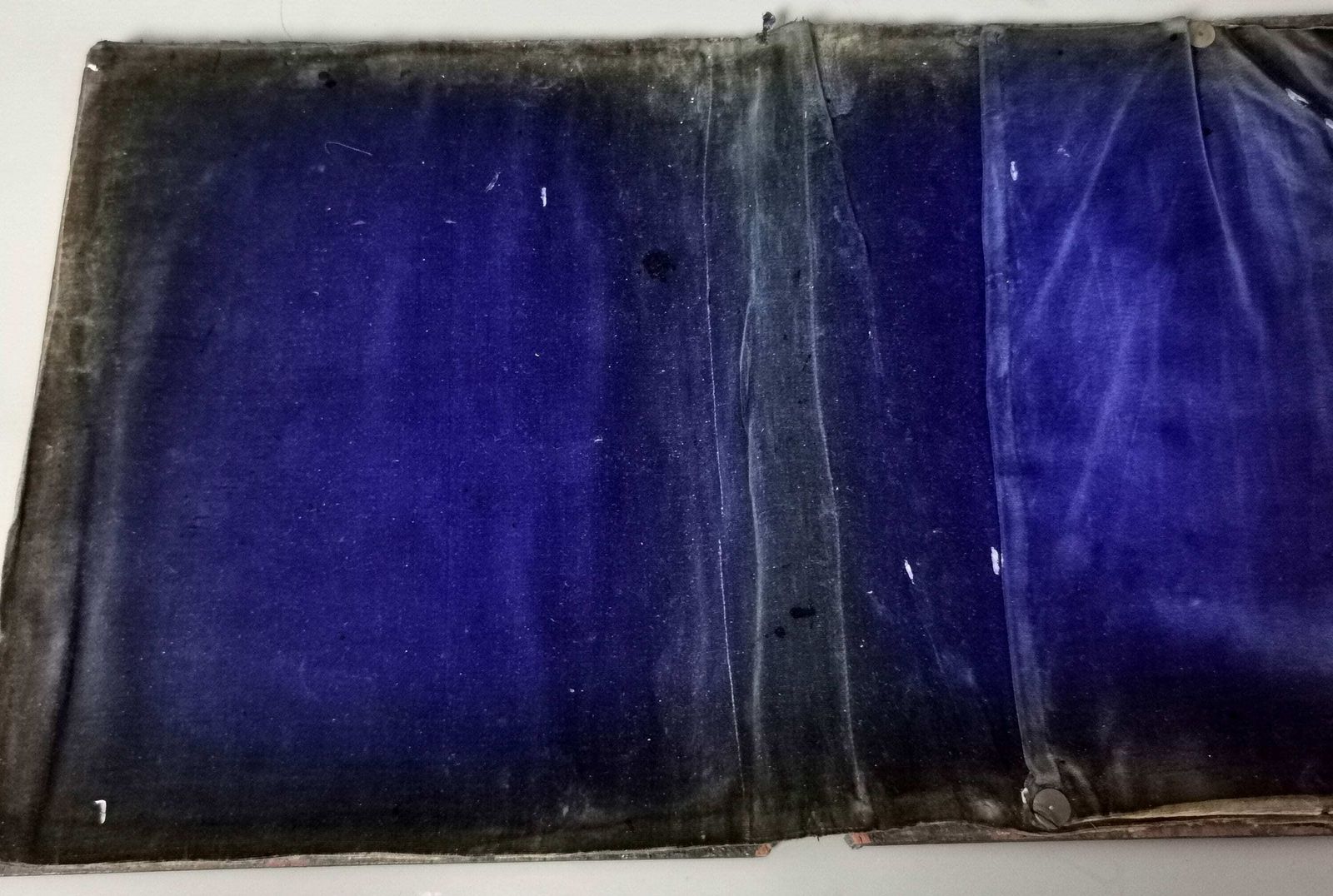 Antique Arts And Crafts Document Folder, Ink Blotter, Case photo 144.0