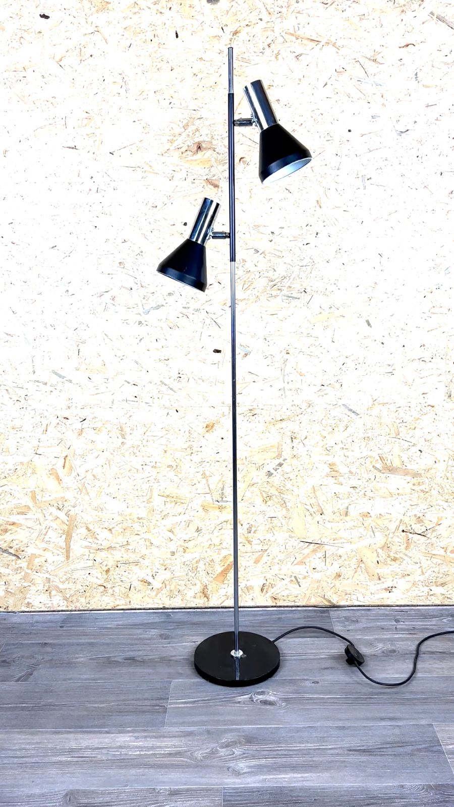 60s 70s Floor Lamp Floor Lamp Lamp Space Age Design Metal photo furniture