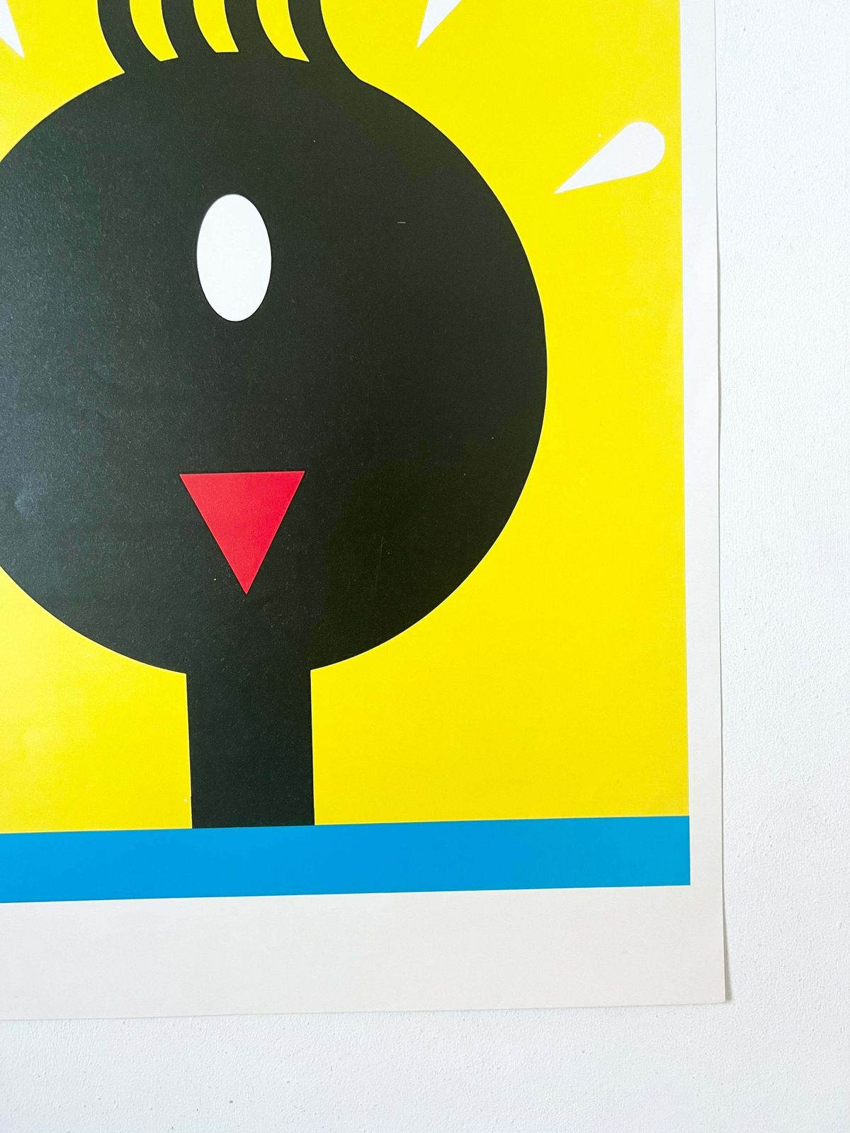 Tin Tin  Foundation Joan Miro  Hommage A Herge Rare Art Poster photo Art