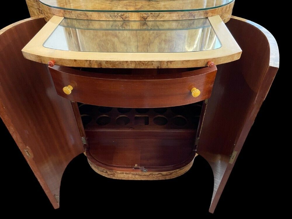 Fine Art Deco Cocktail Cabinet By Harry And Lou Epstein. photo buy
