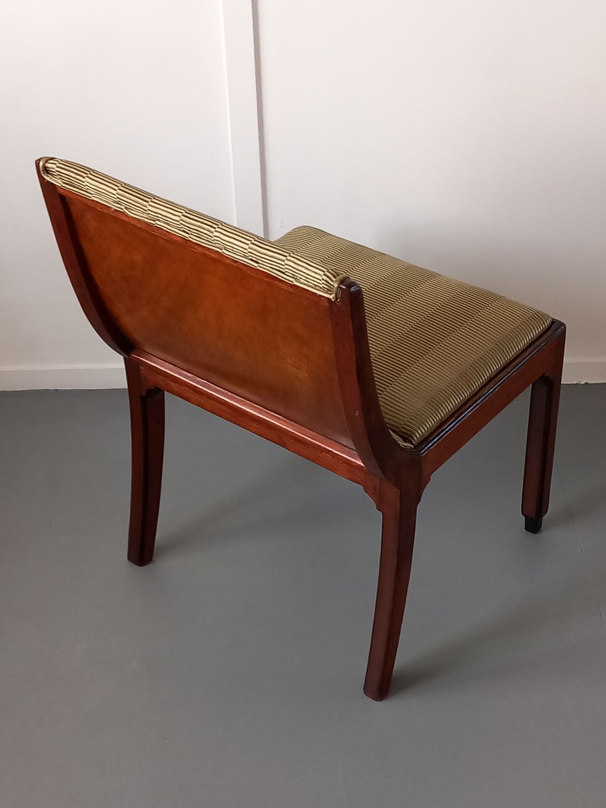 Art Deco Chair, 1940s, Mahogany photo for sale